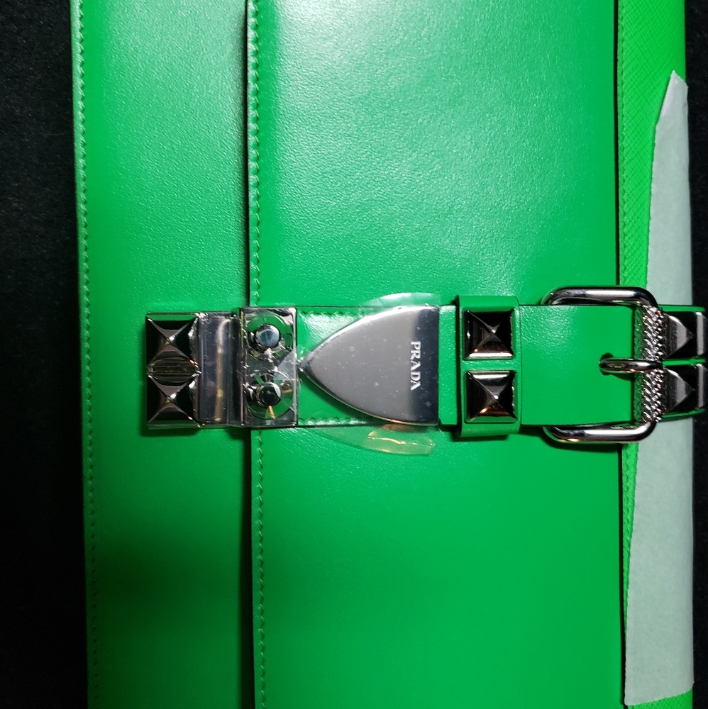 Prada Cross Body Elektra Bag Green